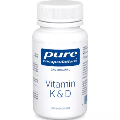 PURE ENCAPSULATIONS Vitamina K &amp; D capsule, 60 pz