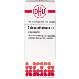 GALEGA officinalis D 6 globuli, 10 g