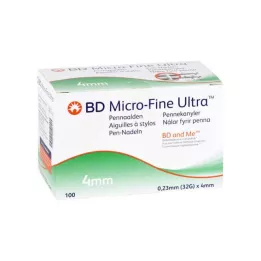 BD MICRO-FINE ULTRA Aghi da penna 0,23x4 mm, 100 pz