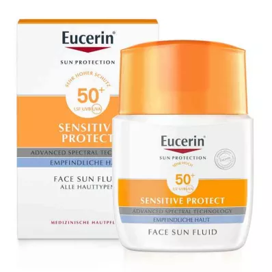 Eucerin Sun Sensitive Fluido Protettivo Viso LSF 50+ (50 ml)
