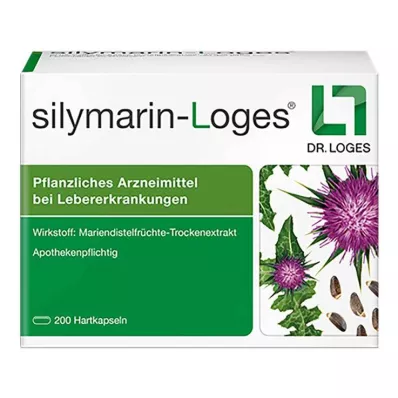 Capsule rigide Silymarin-Loges, 200 pezzi