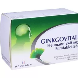 GINKGOVITAL Heumann 240 mg compresse rivestite con film, 120 pz