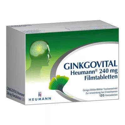 GINKGOVITAL Heumann 240 mg compresse rivestite con film, 120 pz GINKGOVITAL Heumann 240 mg compresse rivestite con film, 120 pz