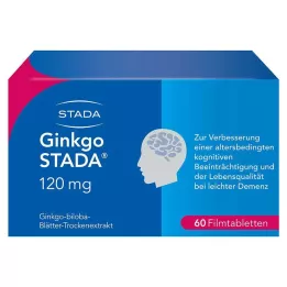 GINKGO STADA 120 mg compresse rivestite con film, 60 pezzi