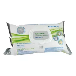 MIKROZID salviette universali premium 100 pz. estremità piatta, 1 pz