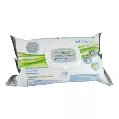 Salviette universali Mikrozid premium (100 pezzi) Salviette universali Mikrozid premium (100 pezzi)