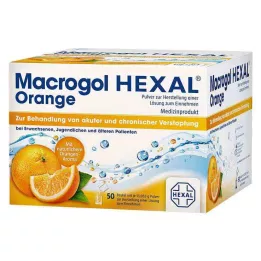 MACROGOL HEXAL Arancione Plv.z.Her.e.Ls.z.Einn.Btl., 50 pz