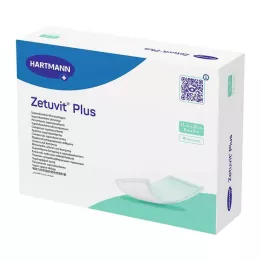 ZETUVIT Plus extra strong absorbent compress, sterile 15x20 cm, 10 pz