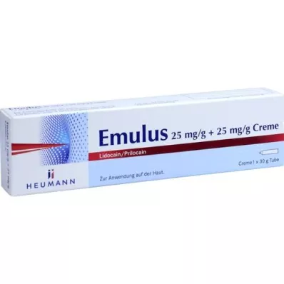 EMULUS 25 mg/g + 25 mg/g crema, 30 g