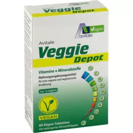 VEGGIE Depot Vitamins+Minerals Compresse, 60 Capsule