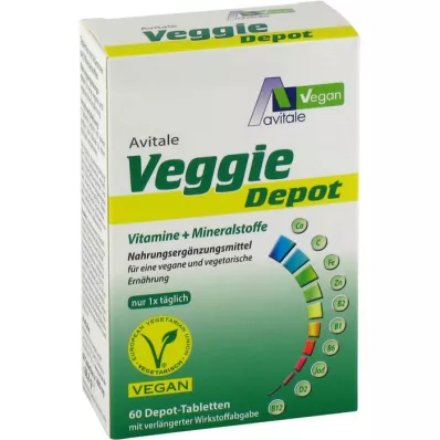 VEGGIE Depot Vitamins+Minerals Compresse, 60 Capsule