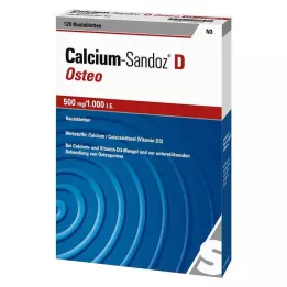 CALCIUM SANDOZ D Osteo 500 mg/1.000 U.I. Compressa masticabile, 120 pz