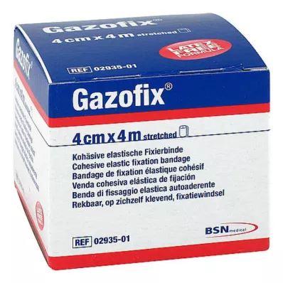 GAZOFIX Benda di fissaggio coesiva 4 cmx4 m, 1 pz