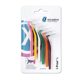 MIRADENT Scovolino interdentale I-Prox L assortito, 6 pz