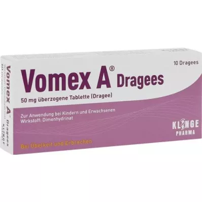 VOMEX A Compresse rivestite 50 mg, 10 pz