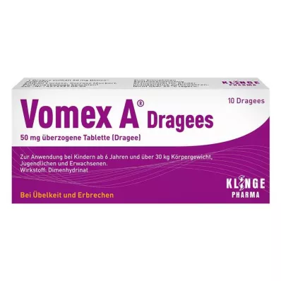 Confetti Vomex A® 50 mg, 10 pz