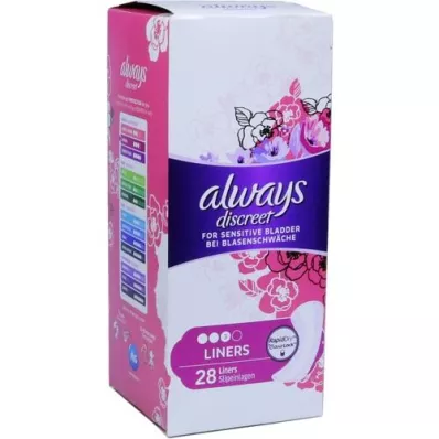 ALWAYS salvaslip discreti per incontinenza, 28 pezzi