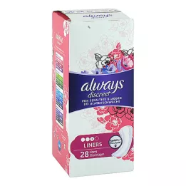 ALWAYS salvaslip discreti per incontinenza, 28 pezzi