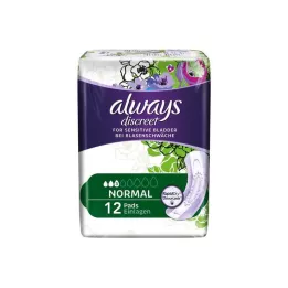 ALWAYS inserto discreto per incontinenza normale, 12 pezzi