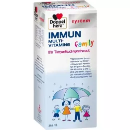 DOPPELHERZ Sistema immunitario liquido per famiglie, 250 ml