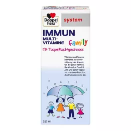 DOPPELHERZ Sistema immunitario liquido per famiglie, 250 ml