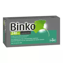 BINKO 240 mg compresse rivestite con film, 30 pezzi