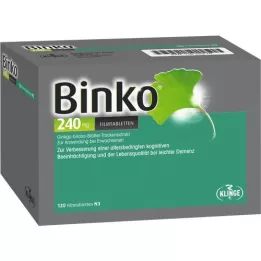 BINKO 240 mg compresse rivestite con film, 120 pezzi