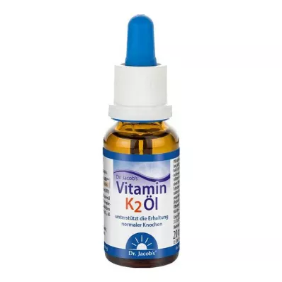 Olio di vitamina K2 Gocce del Dr. Jacob, 20 ml Olio di vitamina K2 Gocce del Dr. Jacob, 20 ml