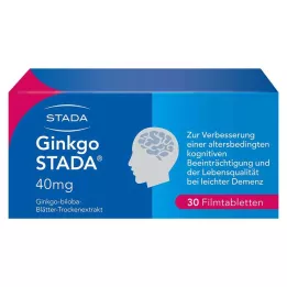 GINKGO STADA 40 mg compresse rivestite con film, 30 pz