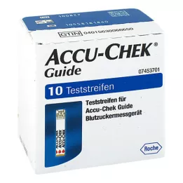 ACCU-CHEK Strisce reattive guida, 1X10 pc