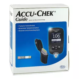 ACCU-CHEK Set di misuratori di glucosio nel sangue Guida mg/dl, 1 pc
