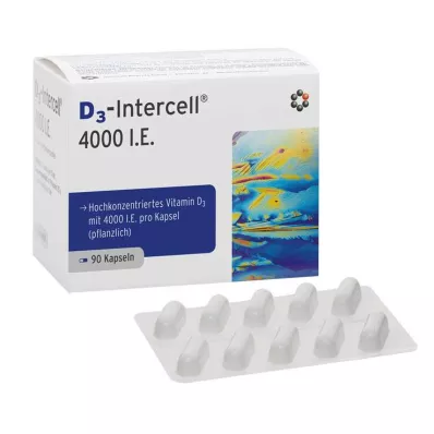 D3-Intercell capsule da 4.000 UI, 90 pz