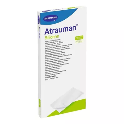 ATRAUMAN Compresse sterili in silicone 10x20 cm, 10 pz