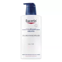 EUCERIN UreaRepair ORIGINAL Liquido di lavaggio 5%, 400 ml