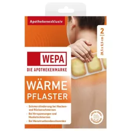 WÄRMEPFLASTER Collo/dorso 8,5x28,5 cm WEPA, 2 pz