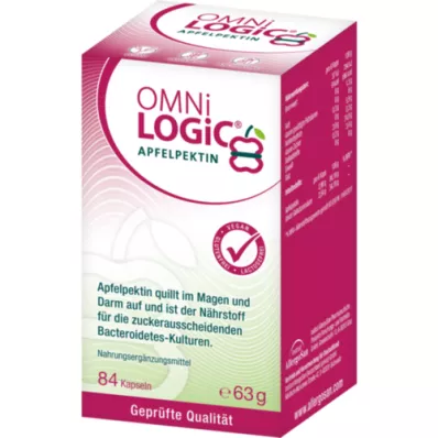 OMNI LOGiC Capsule di Pectina di Mela, 84 Capsule