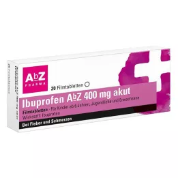 IBUPROFEN AbZ 400 mg compresse acute rivestite con film, 20 pz