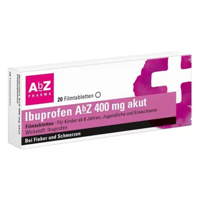 IBUPROFEN AbZ 400 mg compresse acute rivestite con film, 20 pz