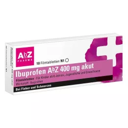 IBUPROFEN AbZ 400 mg compresse acute rivestite con film, 10 pz