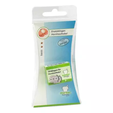 Lame per pialla calli mortaio Basic 76 (10 pezzi) Lame per pialla calli mortaio Basic 76 (10 pezzi)