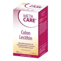 META-CARE Capsule di lecitina di colon, 180 pezzi