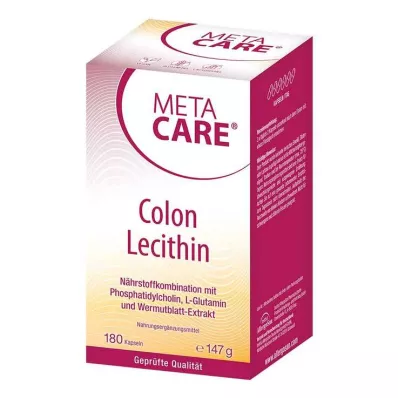 META-CARE Capsule di lecitina di colon, 180 pezzi META-CARE Capsule di lecitina di colon, 180 pezzi