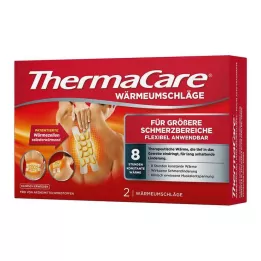 THERMACARE per aree di dolore più estese, 2 pezzi