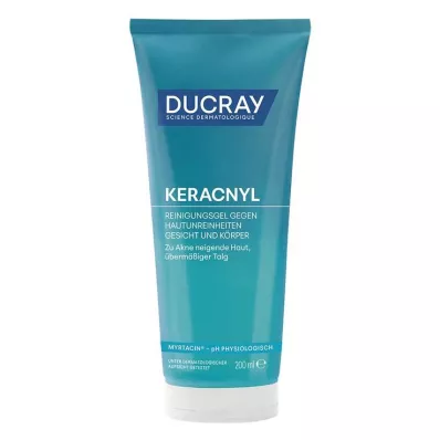 Ducray Keracnyl Gel Detergente, 200 ml