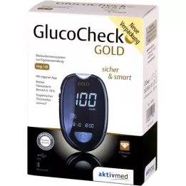 GLUCOCHECK GOLD Set di misuratori di glicemia mg/dl, 1 pz