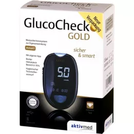 GLUCOCHECK GOLD Set di misuratori di glicemia mmol/l, 1 pz