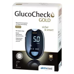 GLUCOCHECK GOLD Set di misuratori di glicemia mmol/l, 1 pz