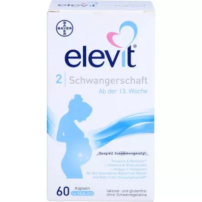 ELEVIT 2 Capsule molli di gravidanza, 60 pz