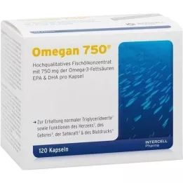 OMEGAN 750 capsule molli, 120 pezzi