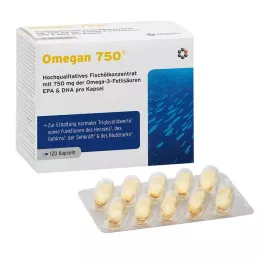 OMEGAN 750 capsule molli, 120 pezzi